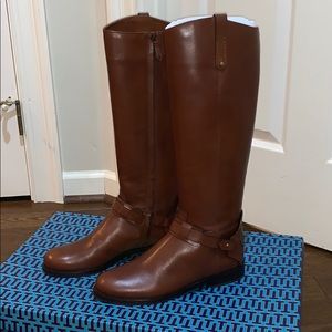 Tory burch derby riding boot